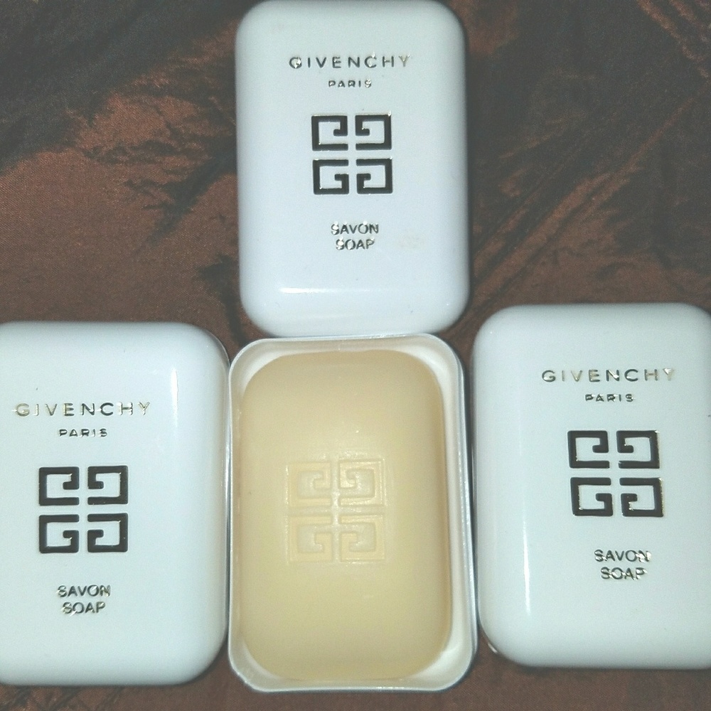 3 - Givenchy Perfumed Soaps in Case